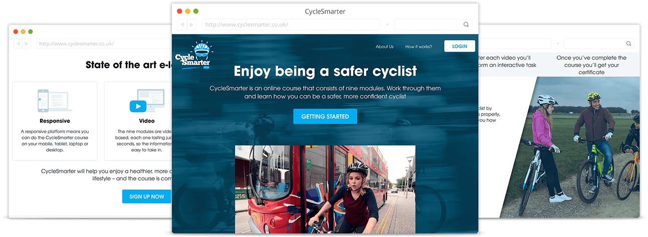 CycleSmarter E-Learning & Testing App