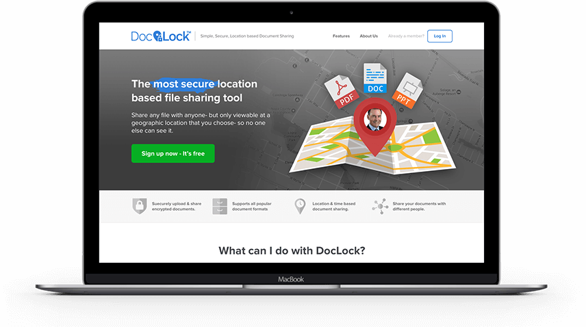 DocLock - Location Based File Sharing
