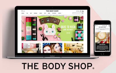 The Body Shop Ecommerce Portal