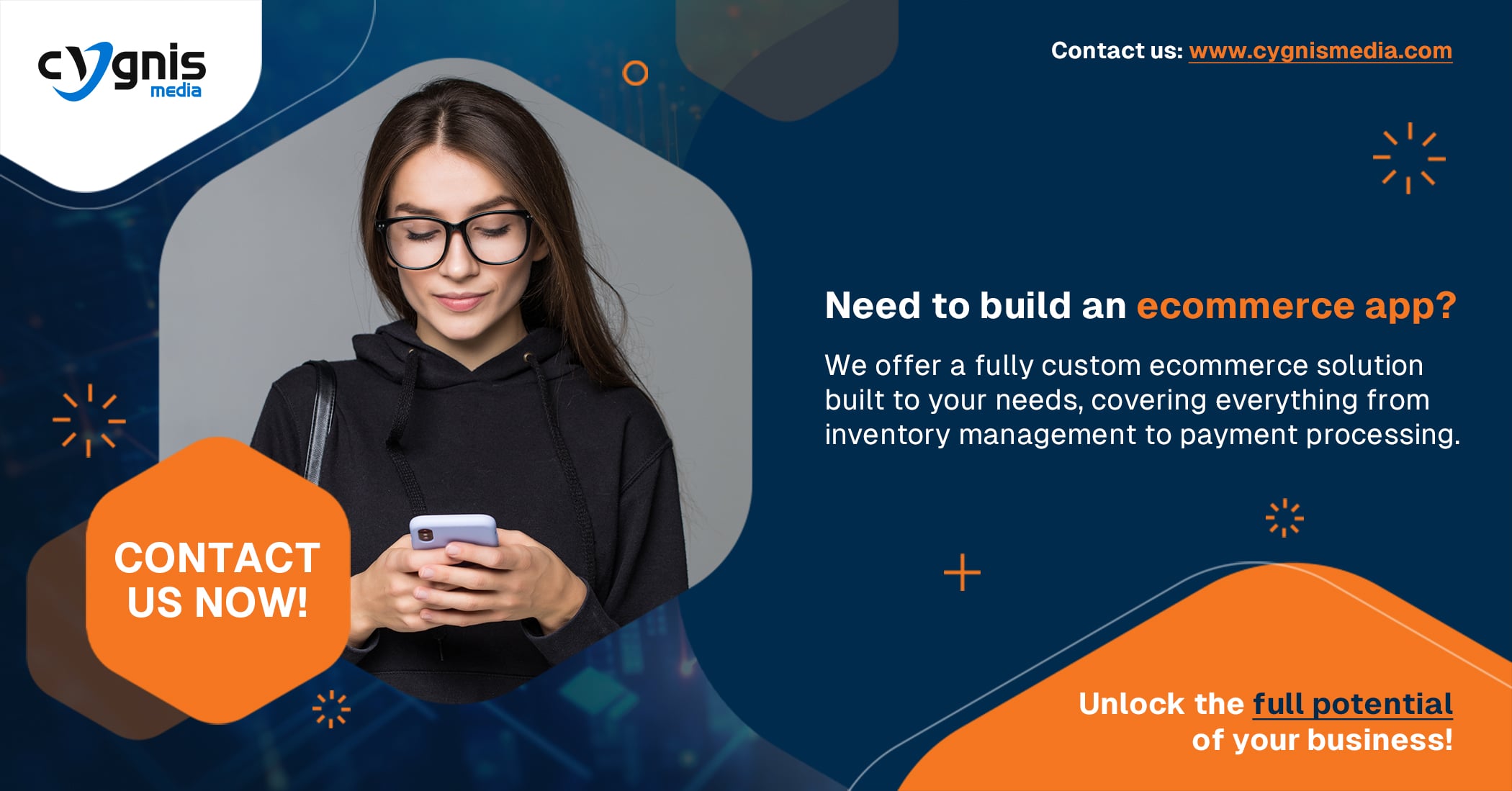 Need to build an ecommerce app? Contact us