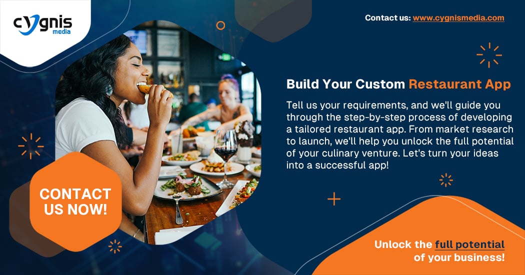 Build Your Custom Restaurant App, Contact us