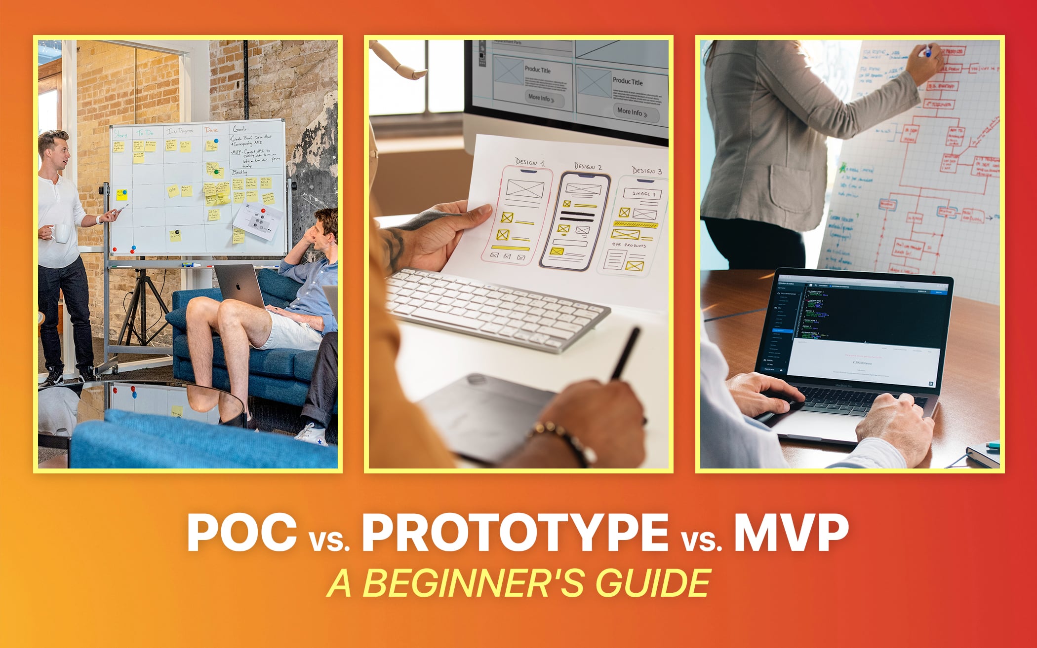 POC vs. Prototype vs. MVP: A Beginner's Guide to Product Validation