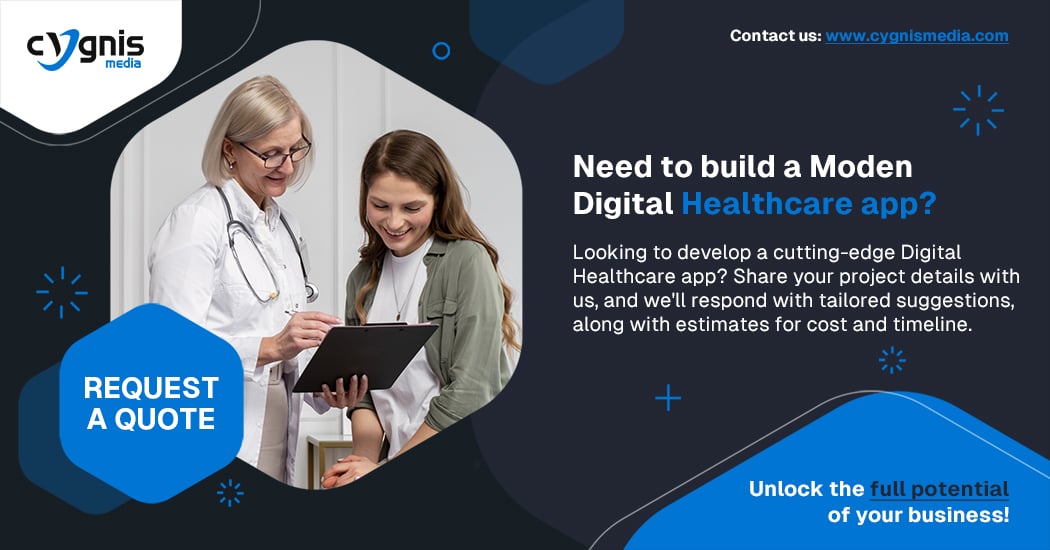 Looking to develop a cutting-edge Digital Healthcare app? Contact us.