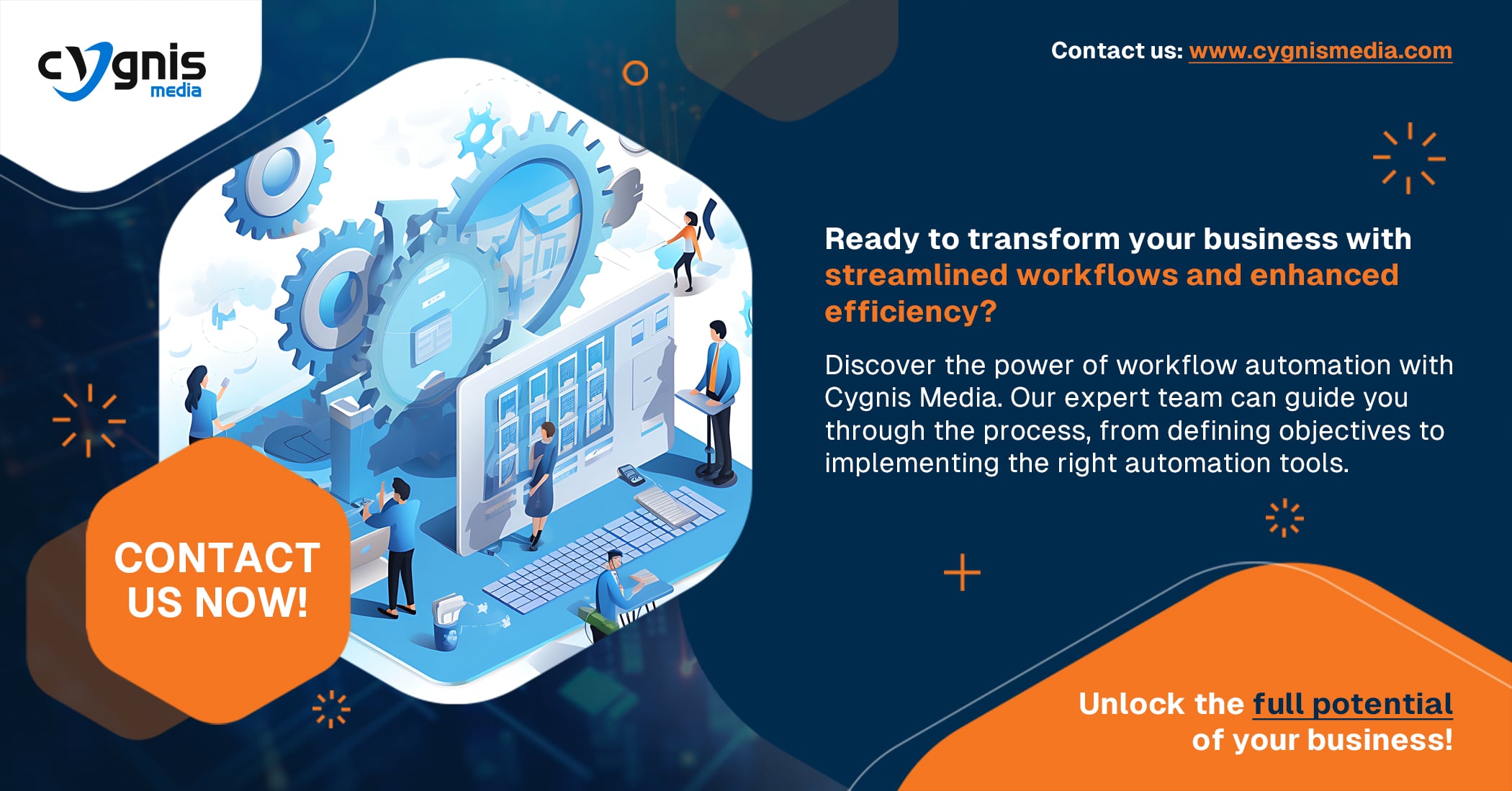 Ready to transform your business with streamlined workflows and enhanced efficiency? Contact us