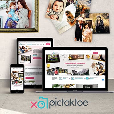 PicTakToe Ecommerce Platform