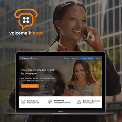 Voice Mail Depot Web App
